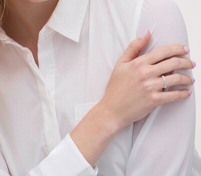 Now + Forever Lab-Grown Diamonds Anniversary Ring