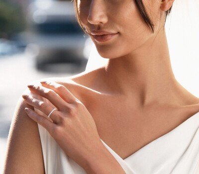 Now + Forever Lab-Grown Diamonds Anniversary Ring