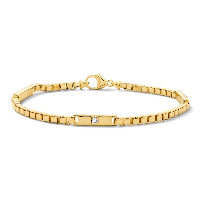 Lab-Grown Diamond Station Bracelet