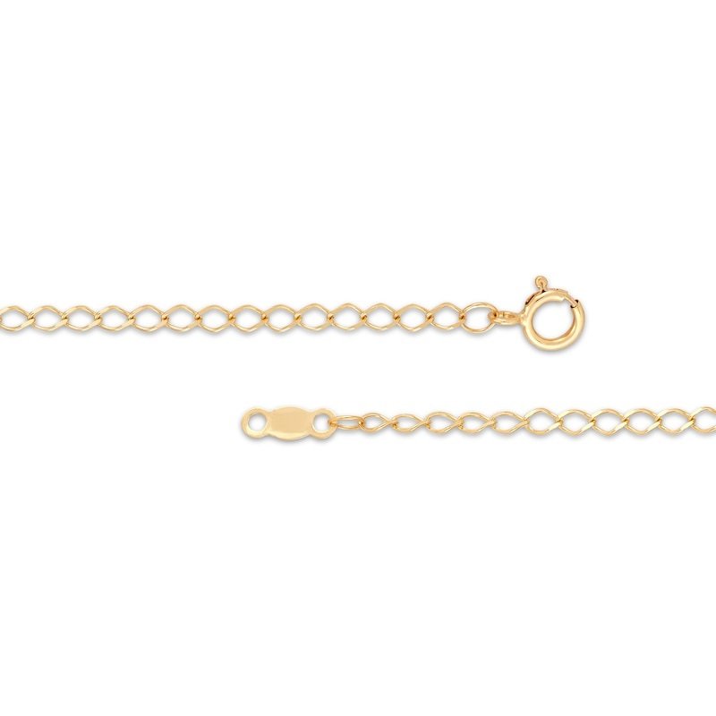 Children's ID Bracelet 14K Yellow Gold 6"
